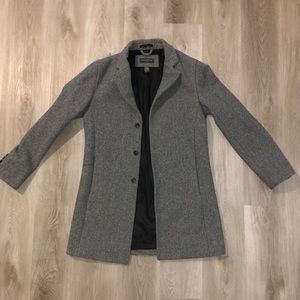 Wool Banana Republic Mens Jacket Medium M Formal Dressy BR Long Wool Jacket Coat